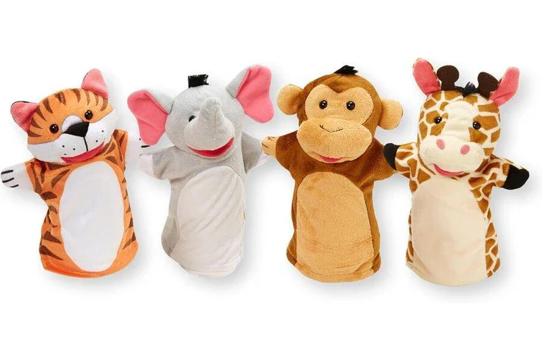 MD Hand Puppets Zoo Friends 4 Pack - Image 3