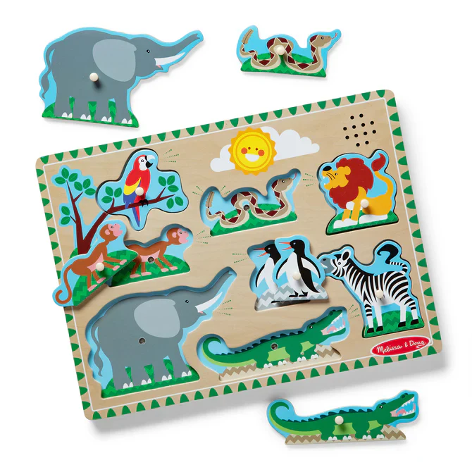 MD Zoo Animals Sound Puzzle (New) - Image 2