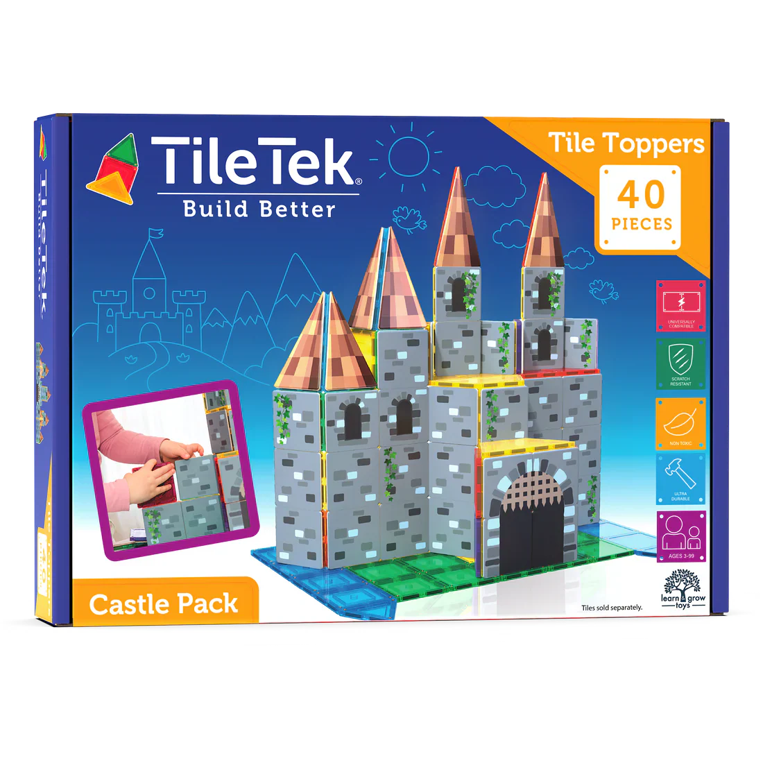 Tile Tek Tile Topper Castle 40pc - Image 2
