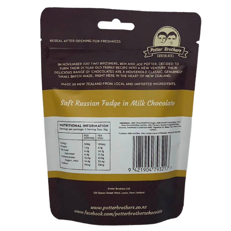 Soft Russian Fudge in Milk Chocolate - Image 3