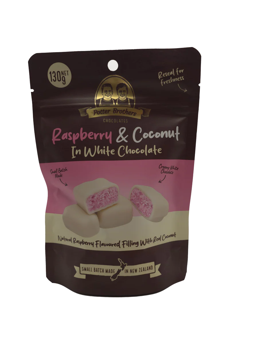White Chocolate Coconut Raspberry