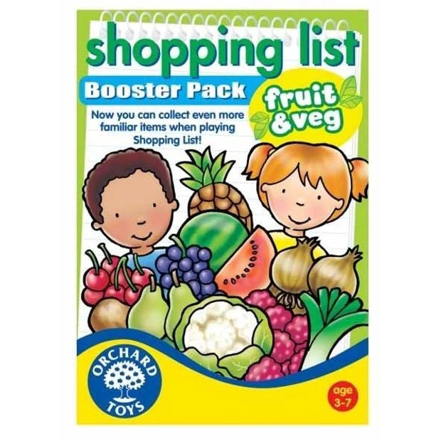 OC Booster Shopping list Fruit and Vege