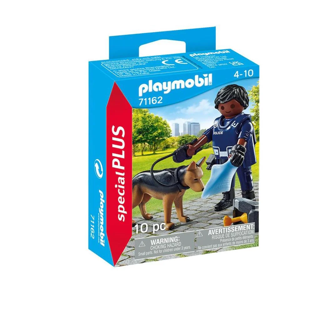 PL Policeman with Sniffer Dog 71162