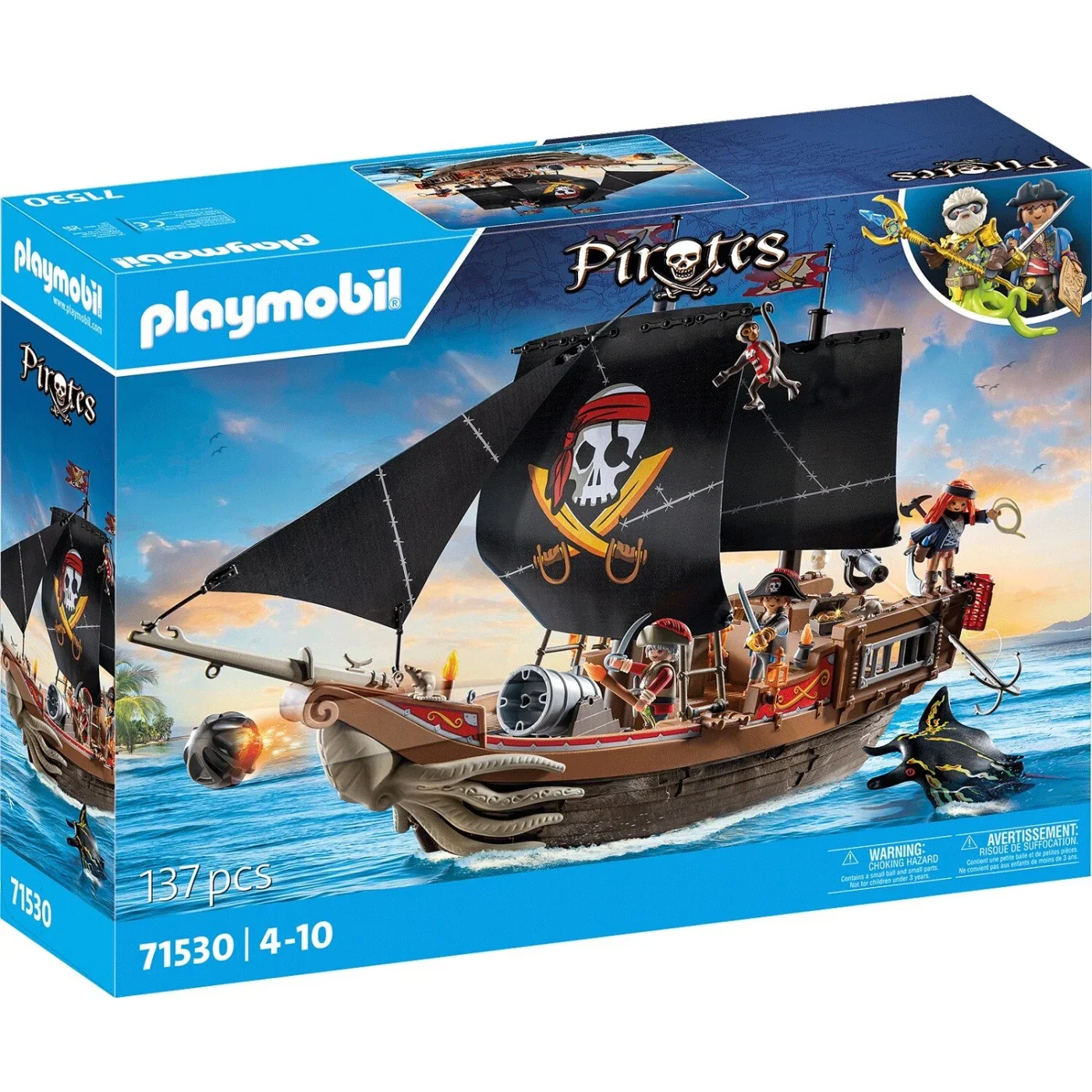 PL Large Pirate Ship 71530