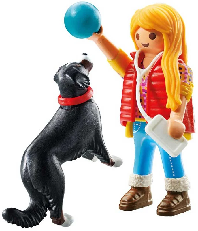 PL Woman with Mountain Dog - Image 2