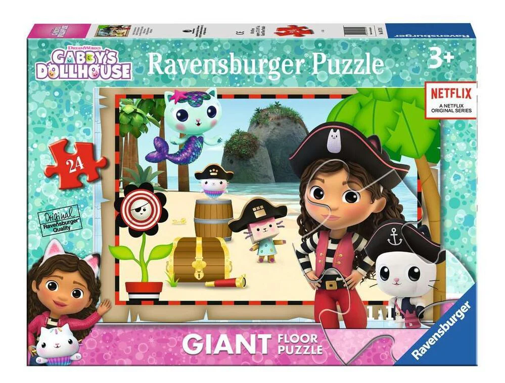 RB Gabbys Dollhouse Giant Floor Puzzle