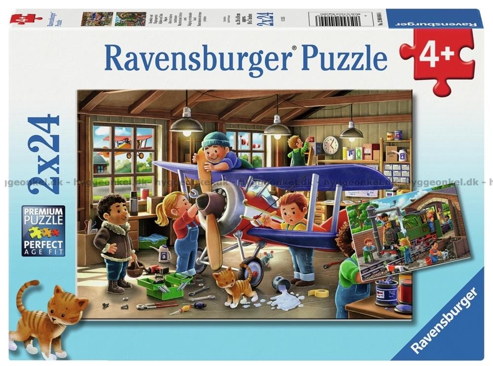 RB WT Planes & Trains 2x12pc