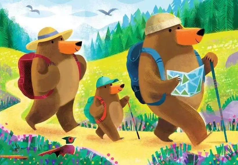 RB Bear Family Vacation 2x24pc - Image 2