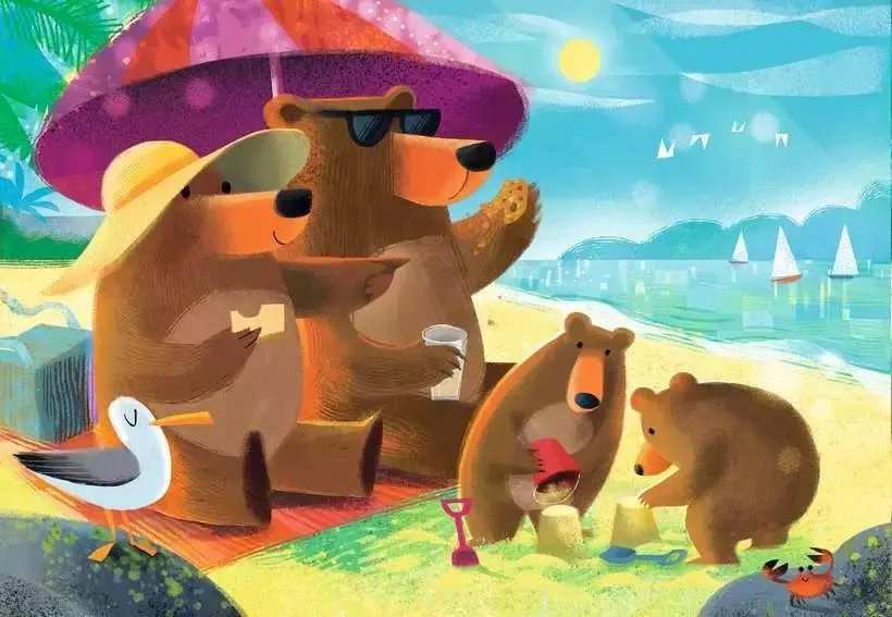 RB Bear Family Vacation 2x24pc - Image 3
