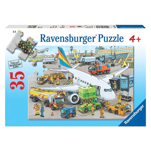 RB Busy Airport Puzzle 35pc