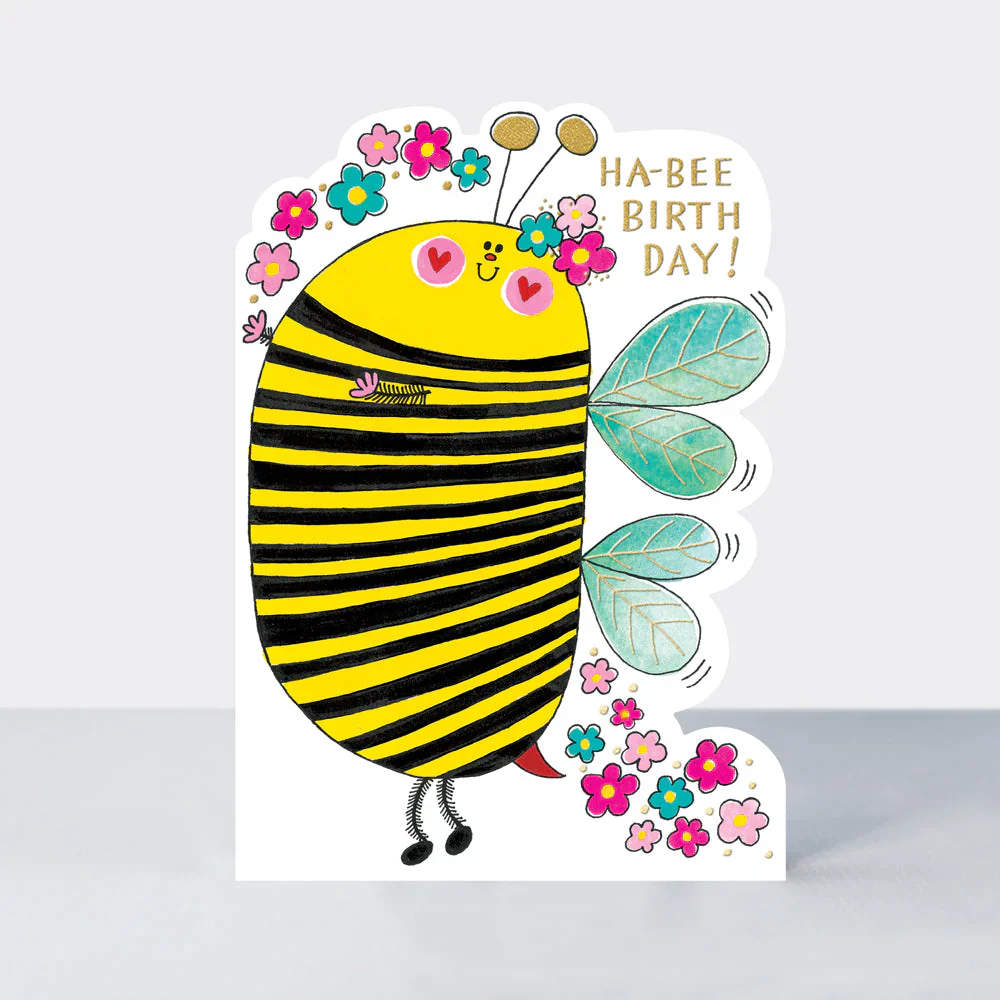 Ha-Bee Birthday - Birthday Card