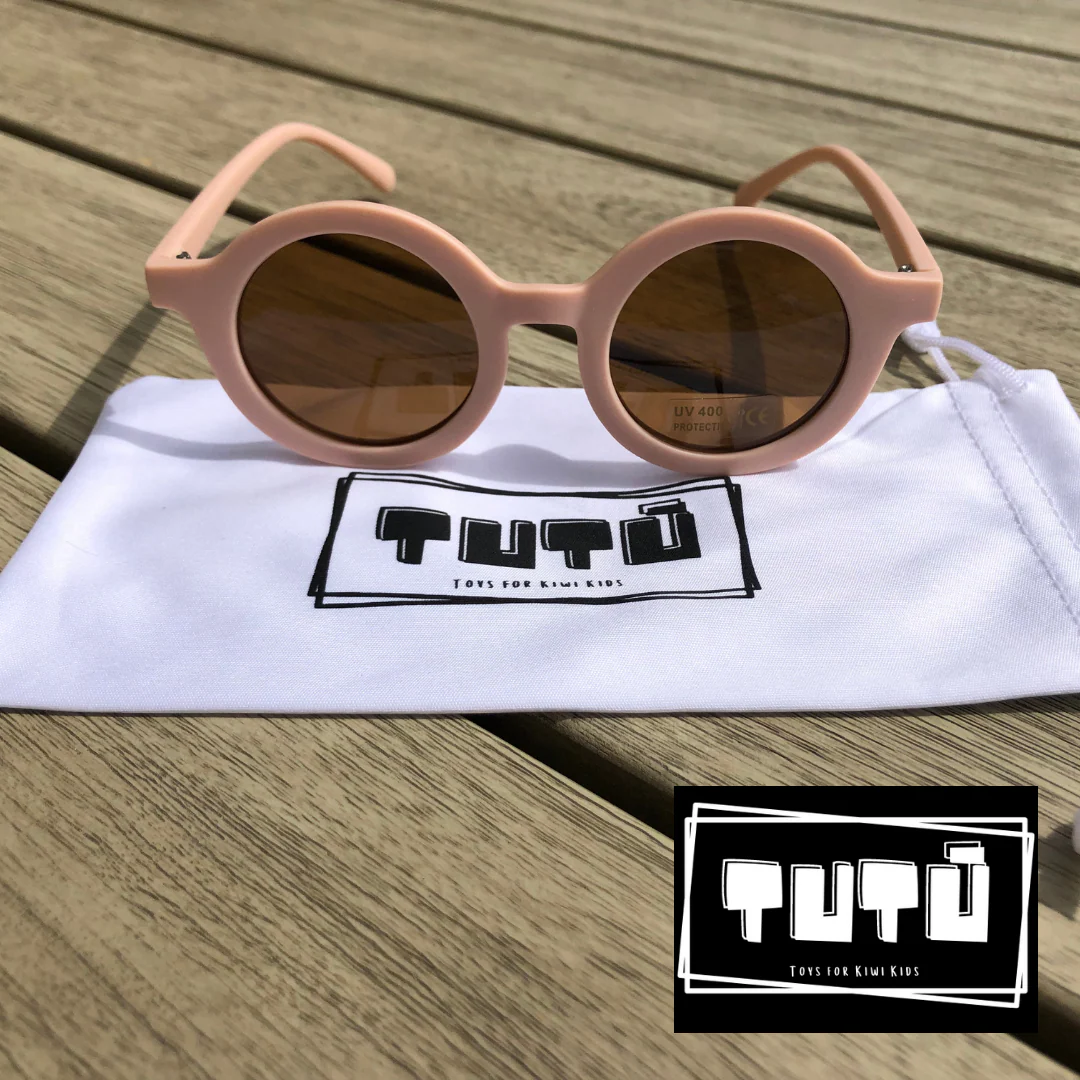 Round Glasses Blush