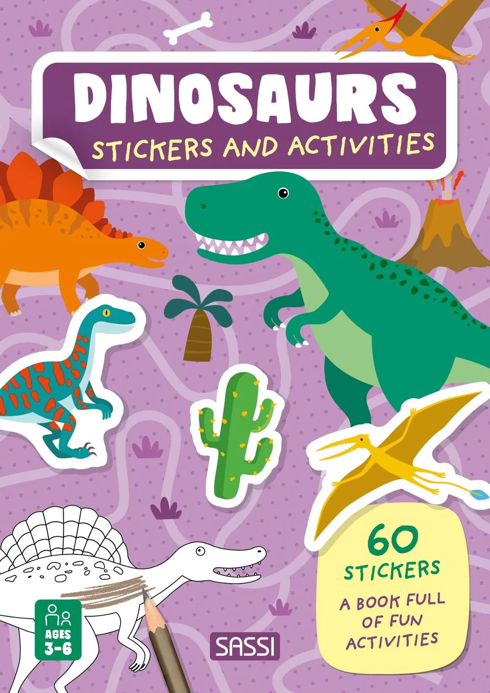 Sassi Activity Book - Dinosaurs