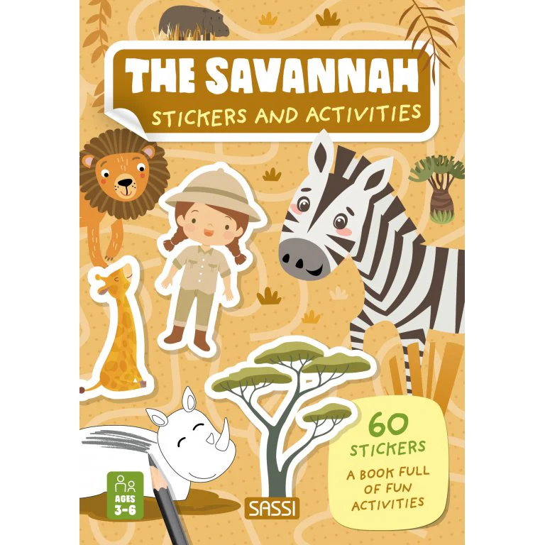 Sassi Activity Book - The Savannah