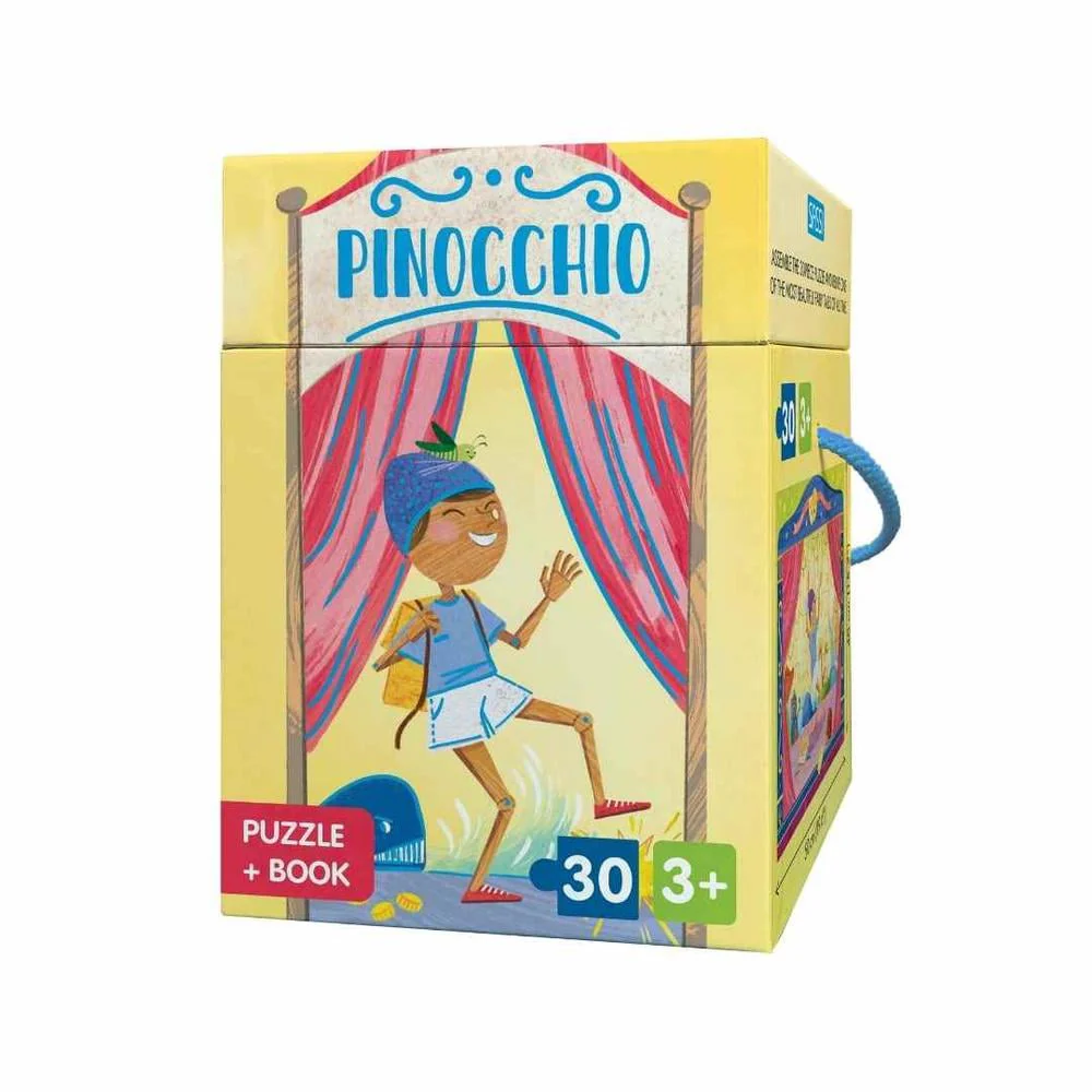 Sassi Fairy Tale Puzzle & Book - Pinocchio