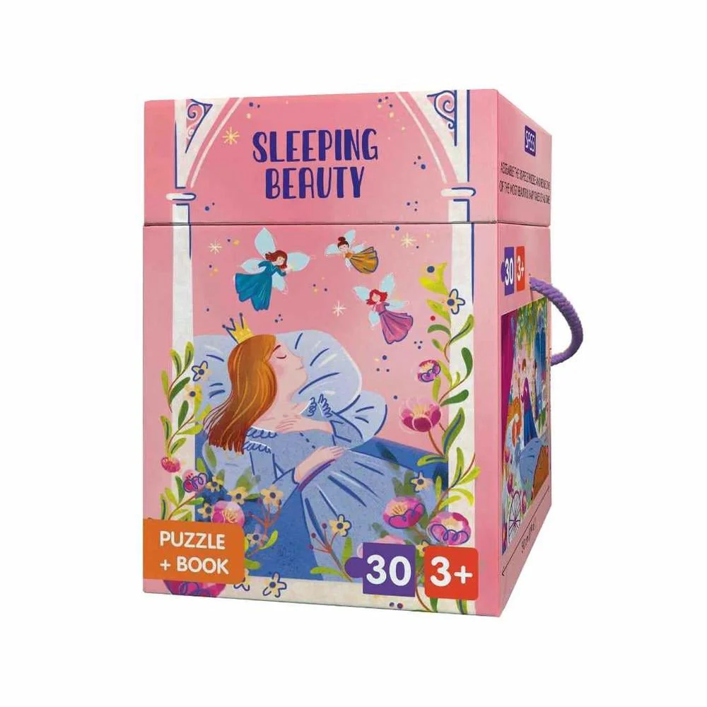 Sassi Fairy Tale Puzzle & Book - Sleeping Beauty