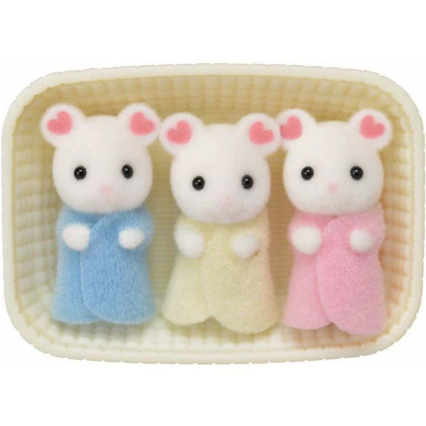 SF Marshmellow Mouse Triplets