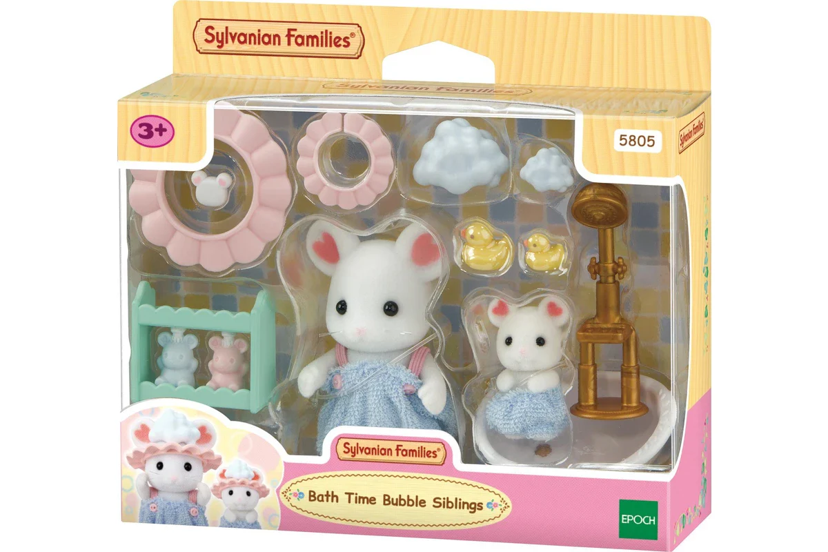 SF Bath Time Bubble Siblings