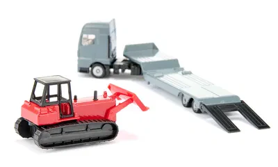 Siku MAN Truck with Bulldozer 1762 - Image 2