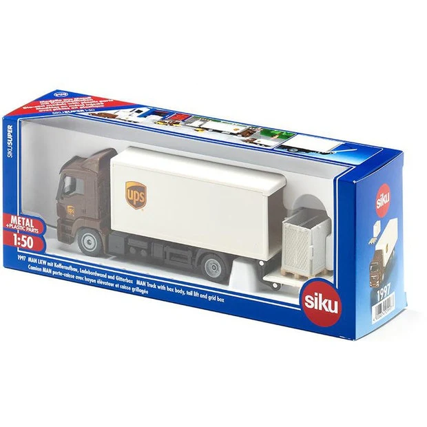 Siku MAN UPS Truck 1:50 1997 - Image 2