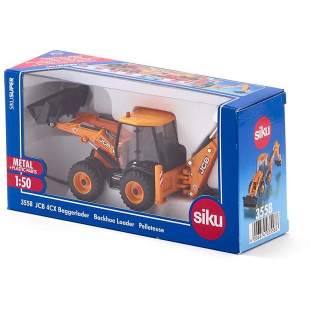 Siku JCB 4CX Backhoe 1:50 3558