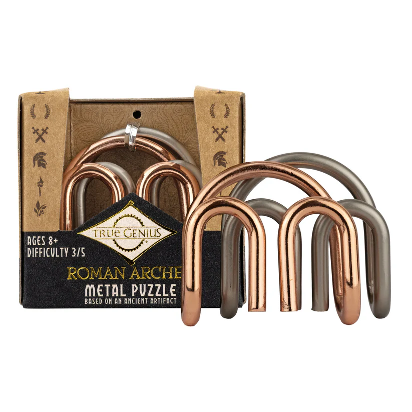 Roman Arches Wooden Puzzle