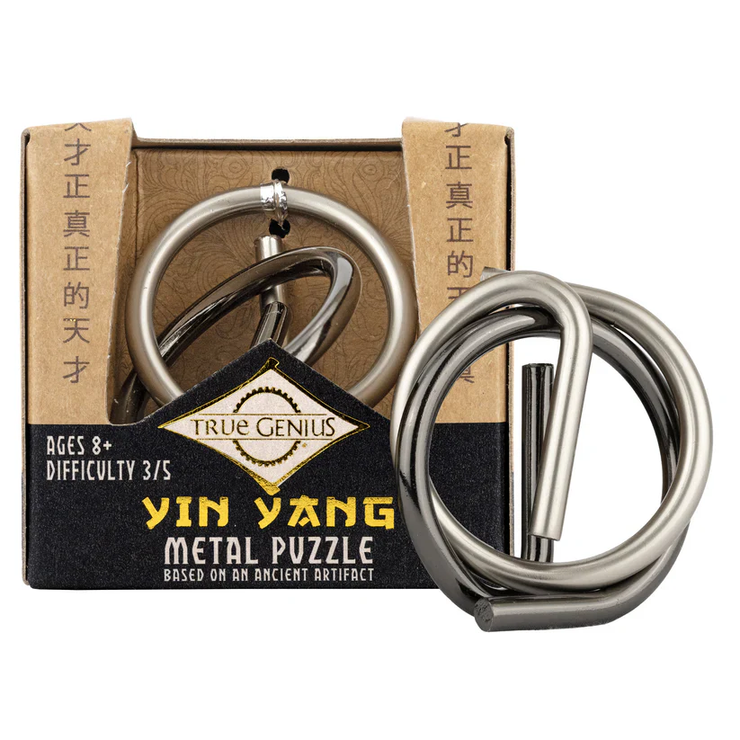 Yin Yang Metal Puzzle