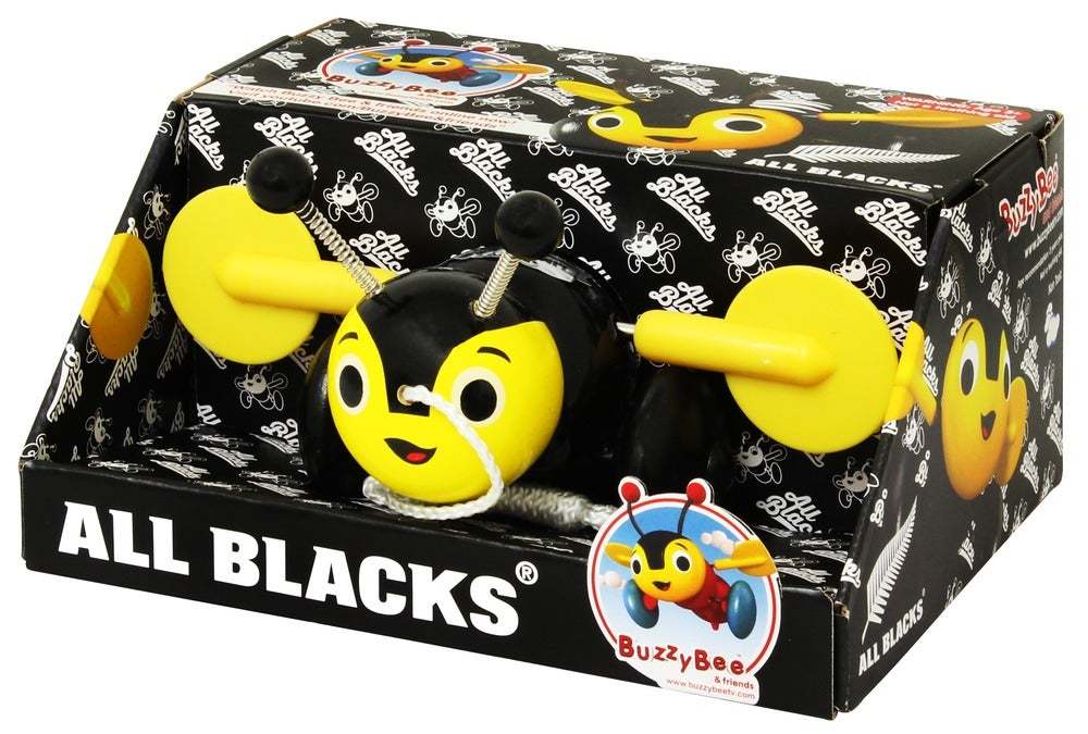 All Black Buzzy Pull Along
