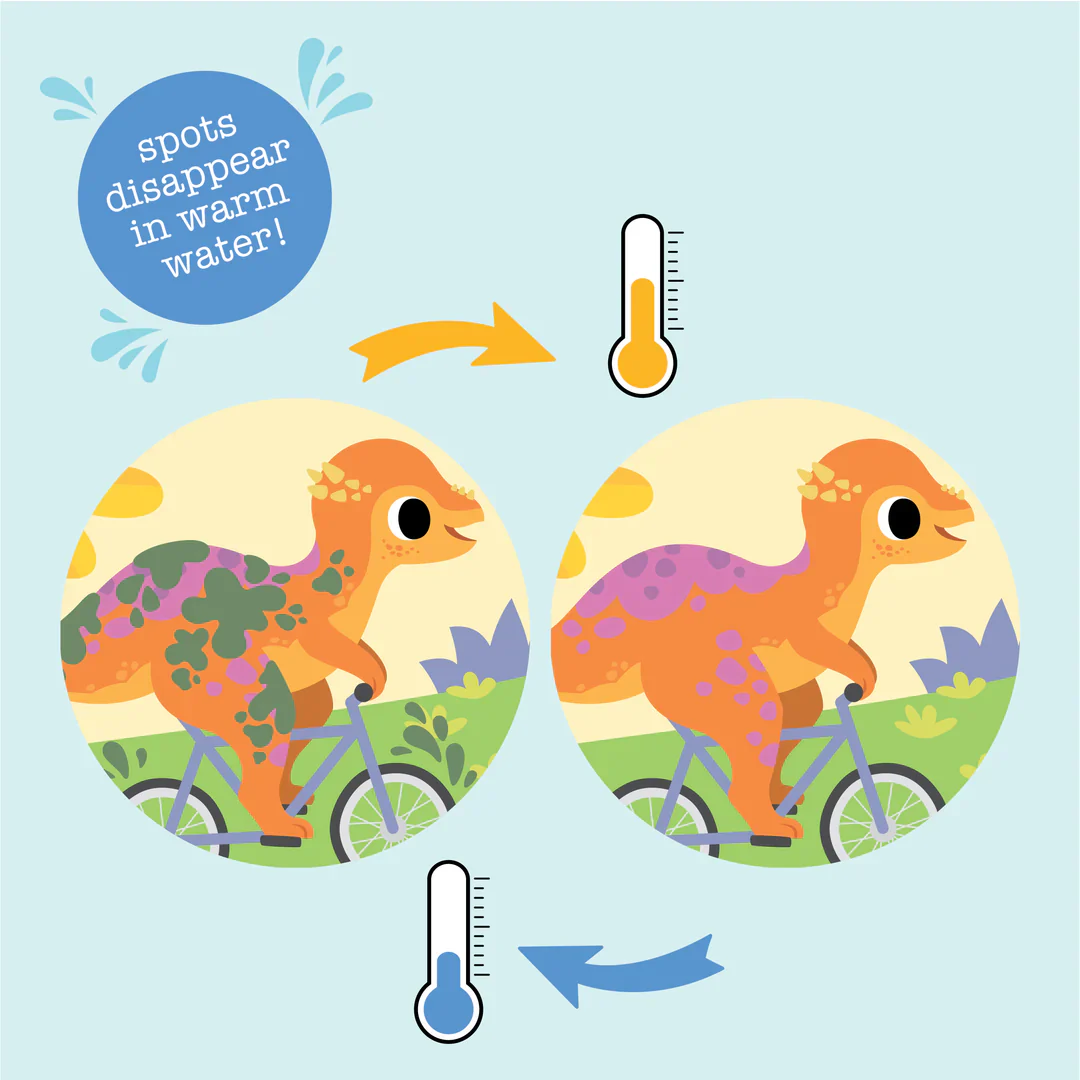 TT Bath Book - Messy Dinosaurs - Image 2