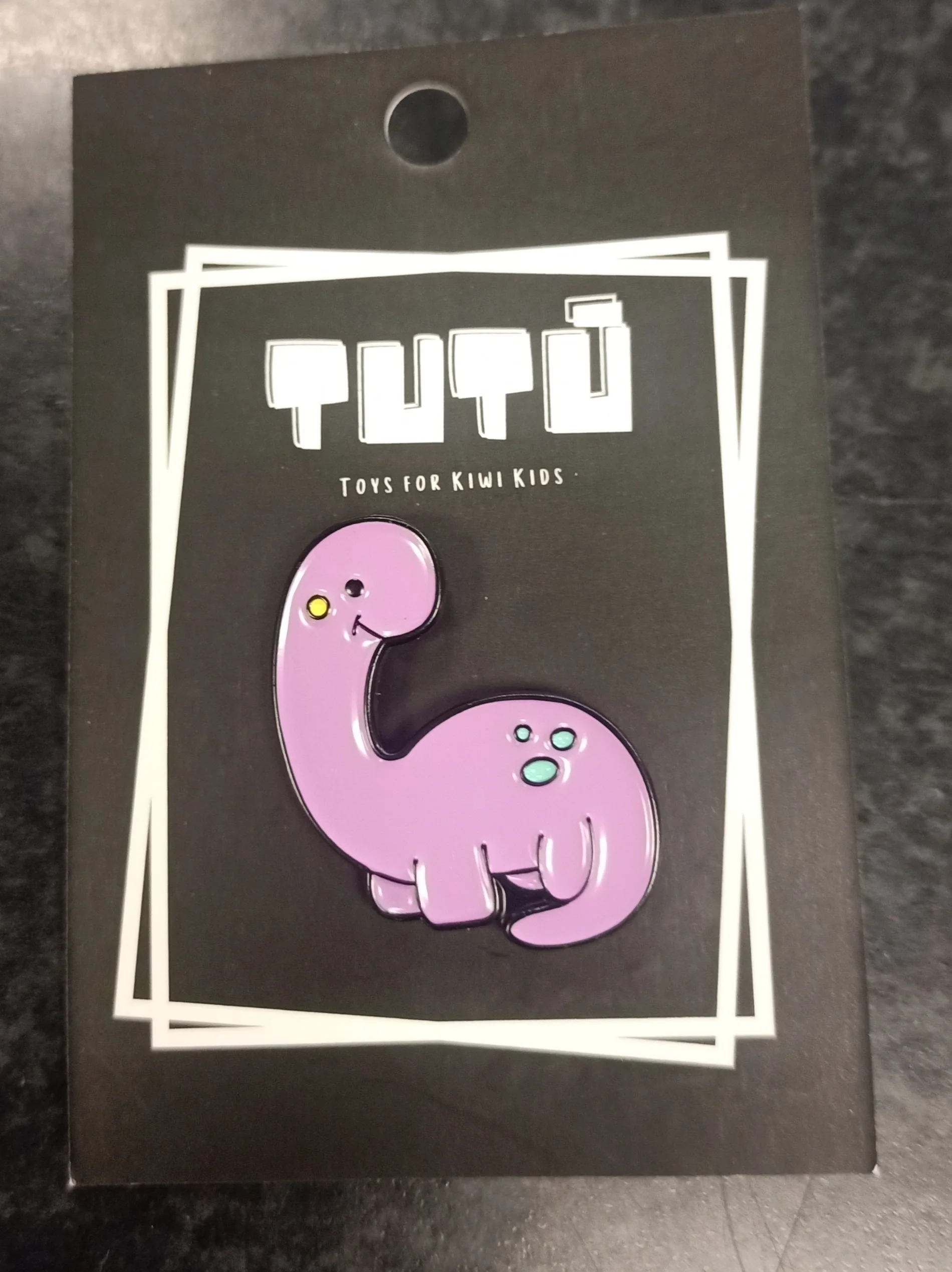 TT Purple Dino Pin