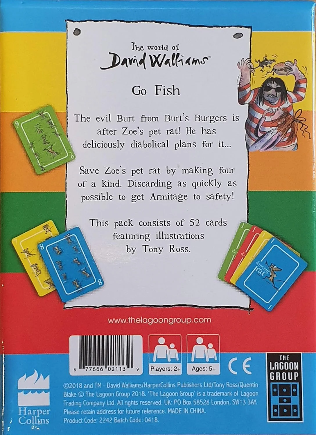 UG David Walliams Classic Go Fish - Image 2